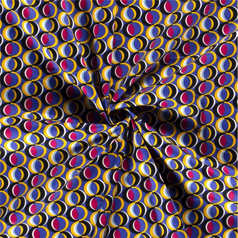 COTTON SATIN CIRCLES