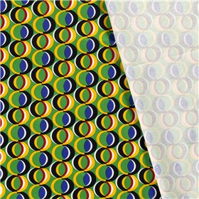 COTTON SATIN CIRCLES