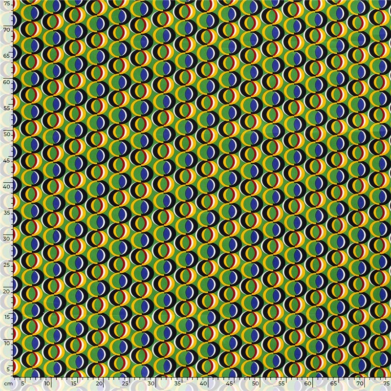 COTTON SATIN CIRCLES