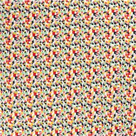 COTTON SATIN ABSTRACT