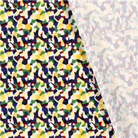 COTTON SATIN ABSTRACT