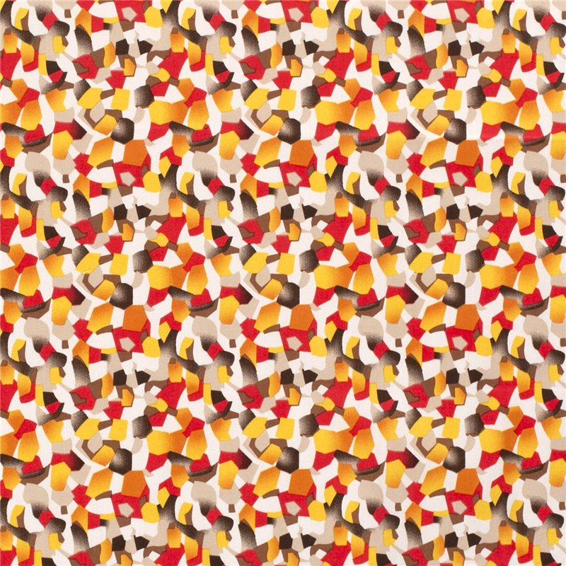 COTTON SATIN ABSTRACT