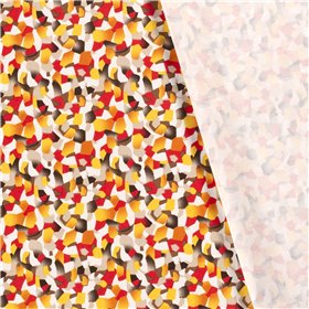 COTTON SATIN ABSTRACT