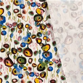 COTTON SATIN FLOWERS