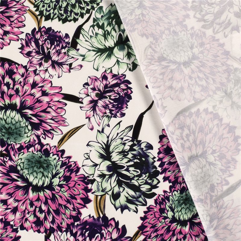 COTTON SATIN FLOWERS