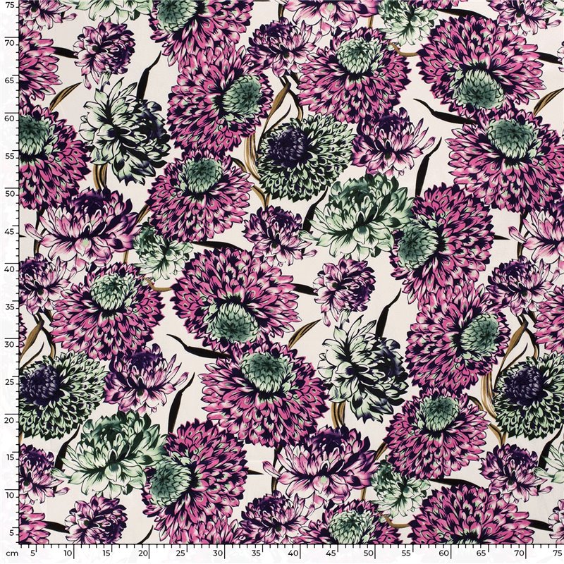 COTTON SATIN FLOWERS