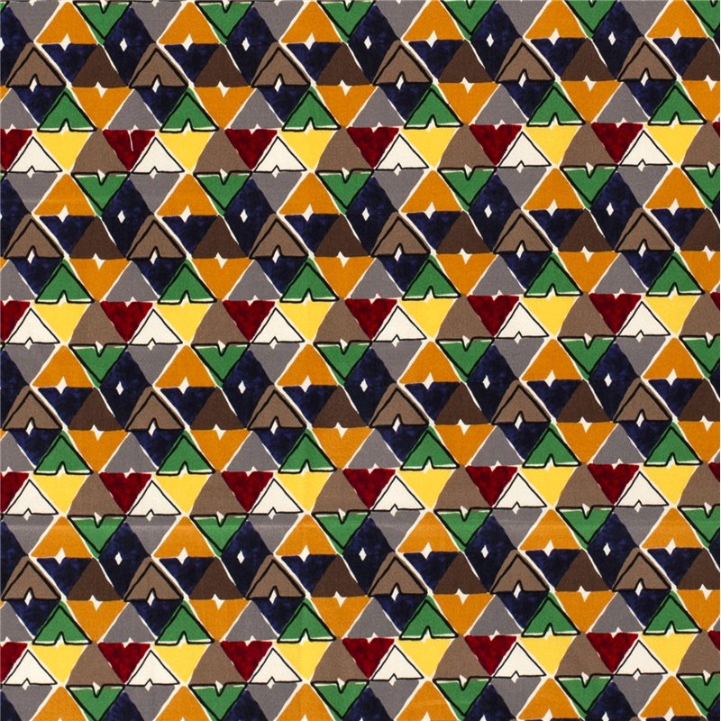 COTTON SATIN ABSTRACT