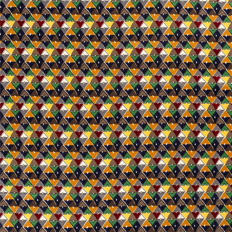 COTTON SATIN ABSTRACT