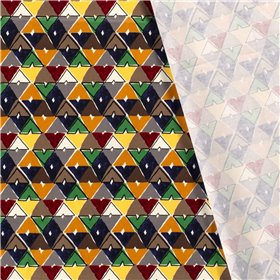 COTTON SATIN ABSTRACT