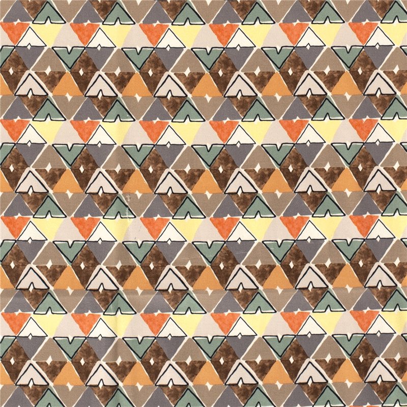 COTTON SATIN ABSTRACT