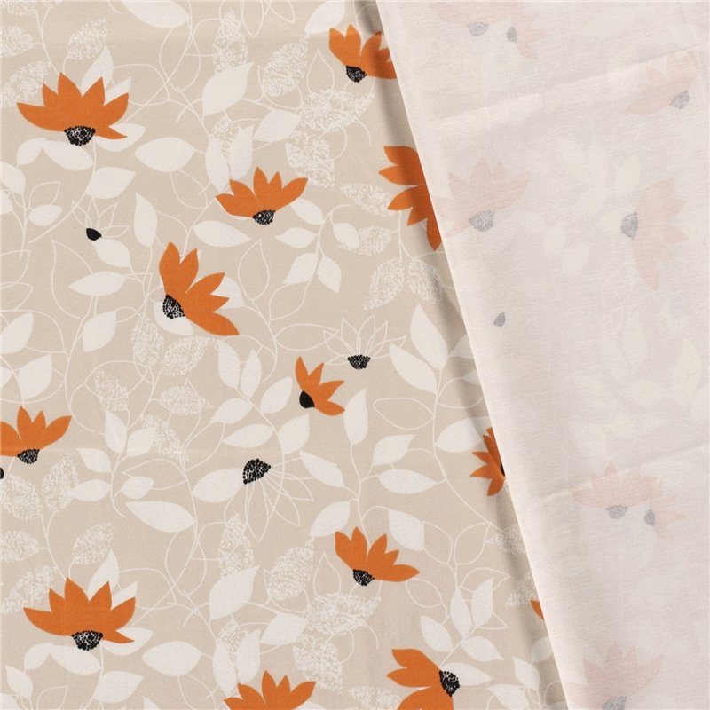 COTTON SATIN FLOWERS