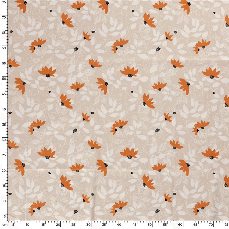 COTTON SATIN FLOWERS