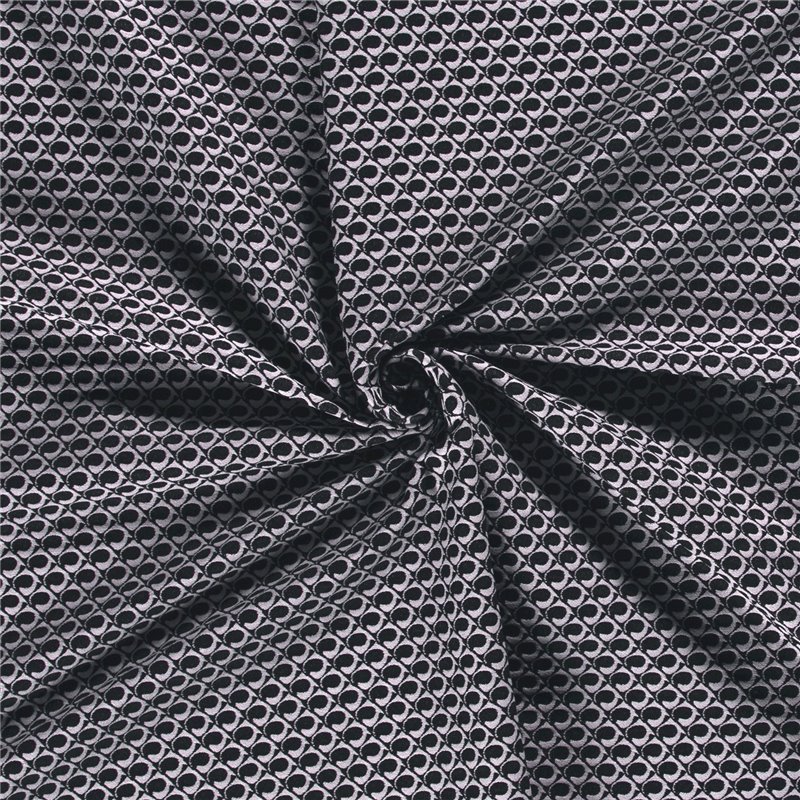 VI/NY/SP BENGALINE JACQUARD ABSTRACT