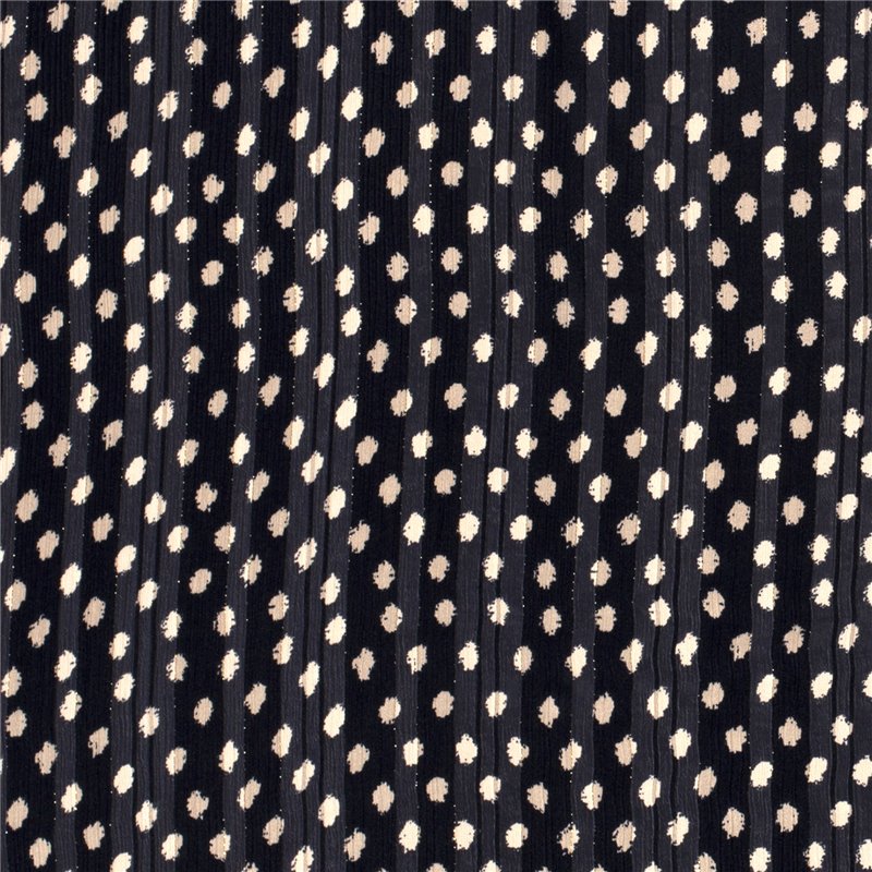 POLY CHIFFON DAMAST LUREX DOTS