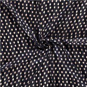 POLY CHIFFON DAMAST LUREX DOTS