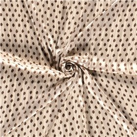 POLY CHIFFON DAMAST LUREX DOTS