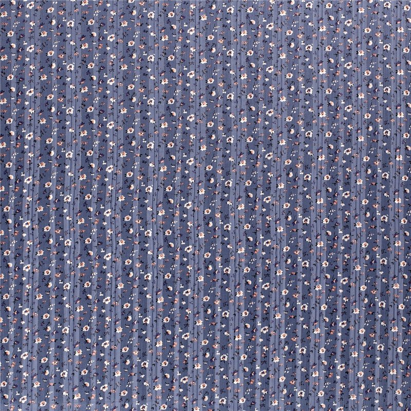POLY CHIFFON DAMAST LUREX FLOWERS