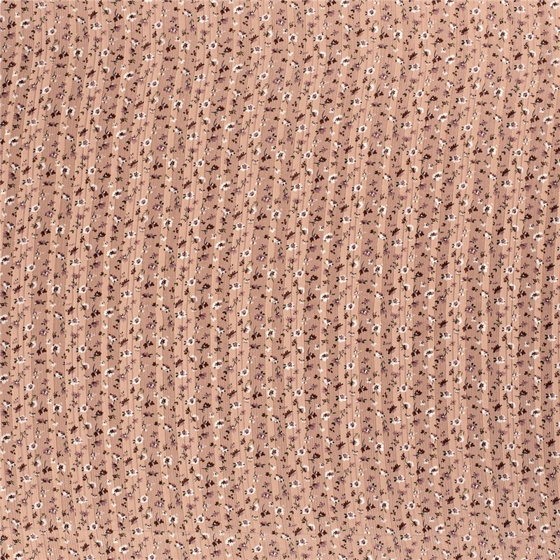 POLY CHIFFON DAMAST LUREX FLOWERS