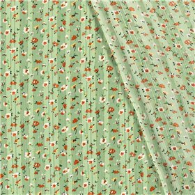POLY CHIFFON DAMAST LUREX FLOWERS
