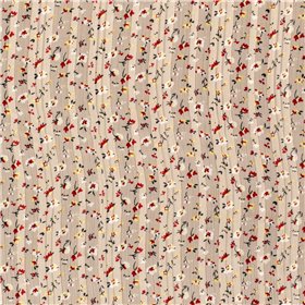 POLY CHIFFON DAMAST LUREX FLOWERS