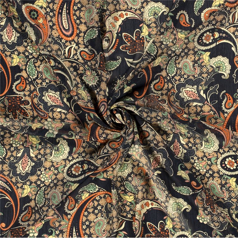 YORYU CHIFFON PAISLEY