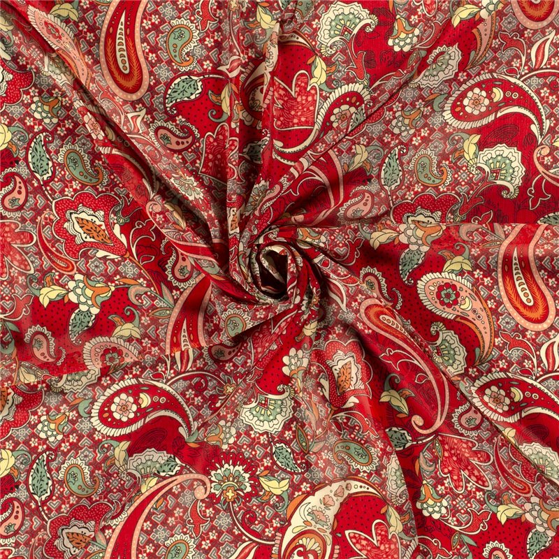 YORYU CHIFFON PAISLEY