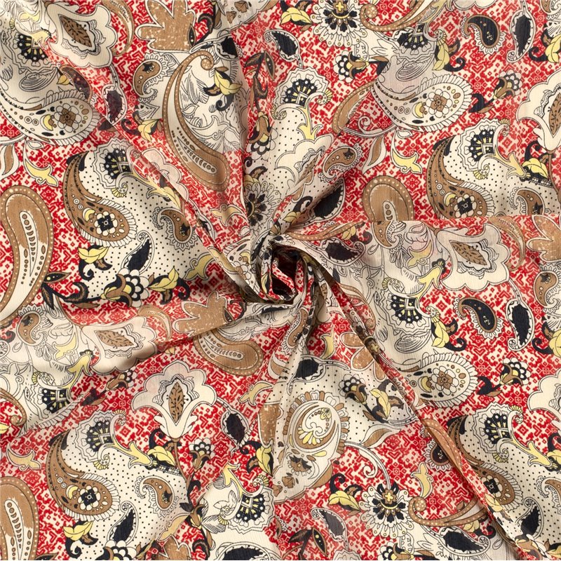 YORYU CHIFFON PAISLEY
