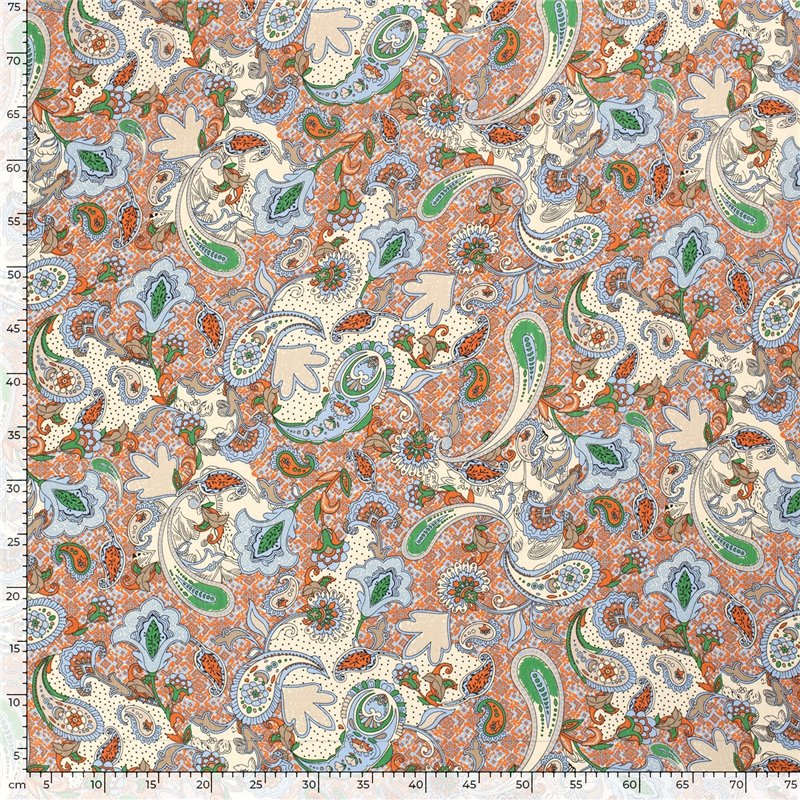 YORYU CHIFFON PAISLEY