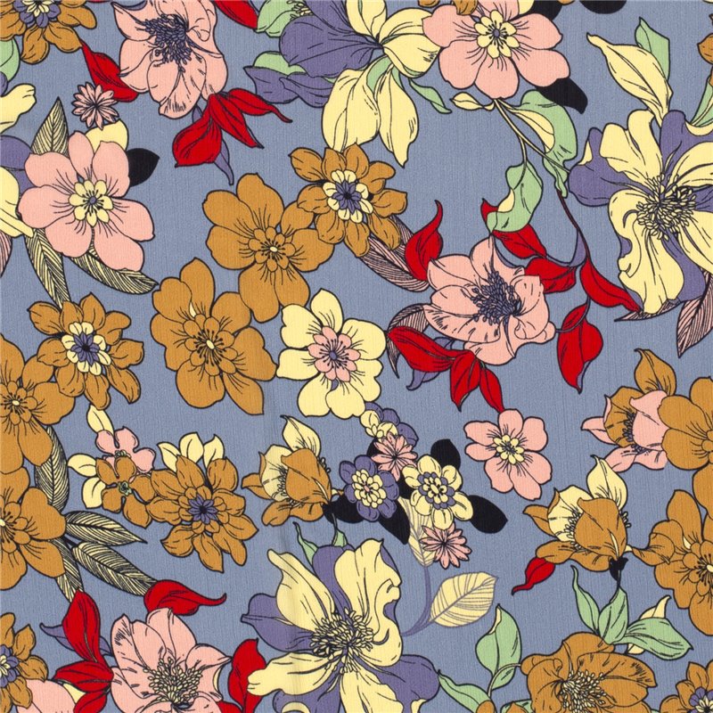 YORYU CHIFFON FLOWERS
