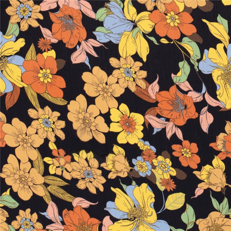 YORYU CHIFFON FLOWERS