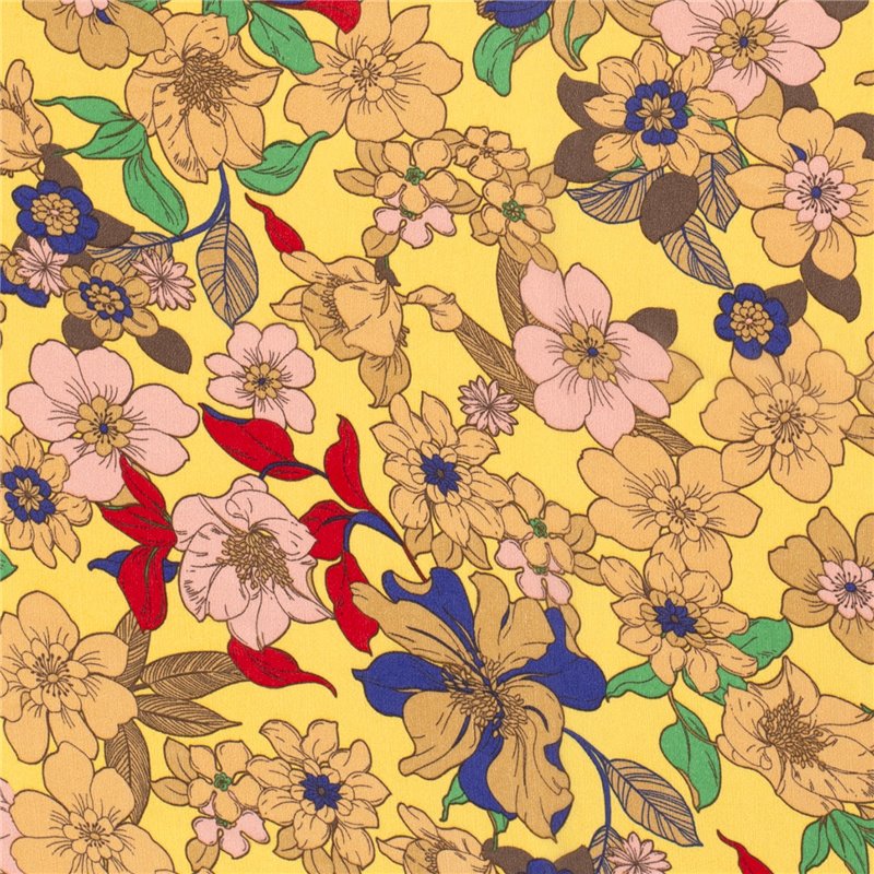 YORYU CHIFFON FLOWERS