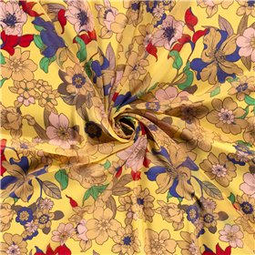 YORYU CHIFFON FLOWERS