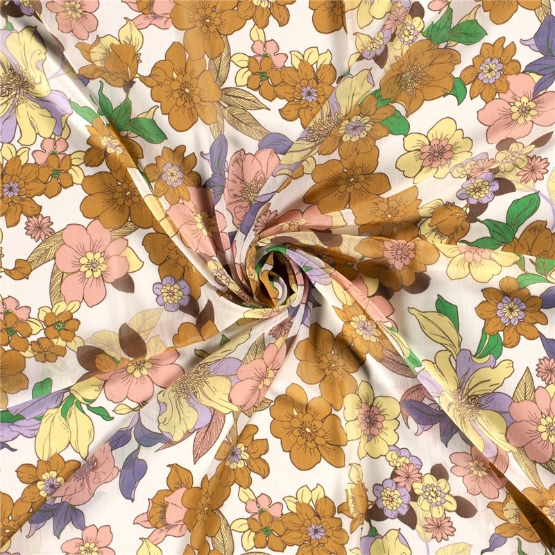 YORYU CHIFFON FLOWERS