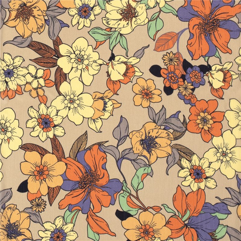 YORYU CHIFFON FLOWERS