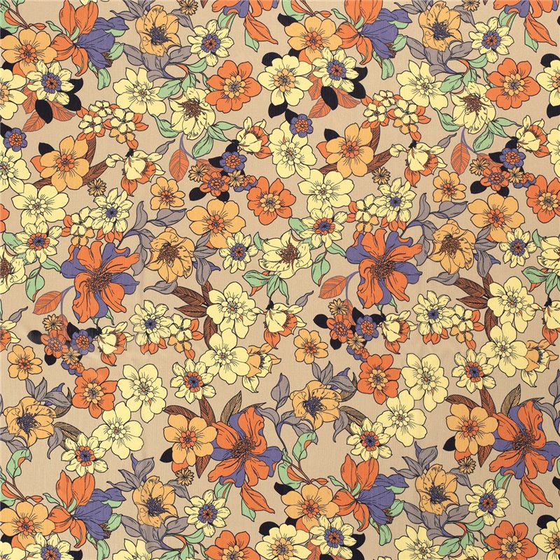 YORYU CHIFFON FLOWERS