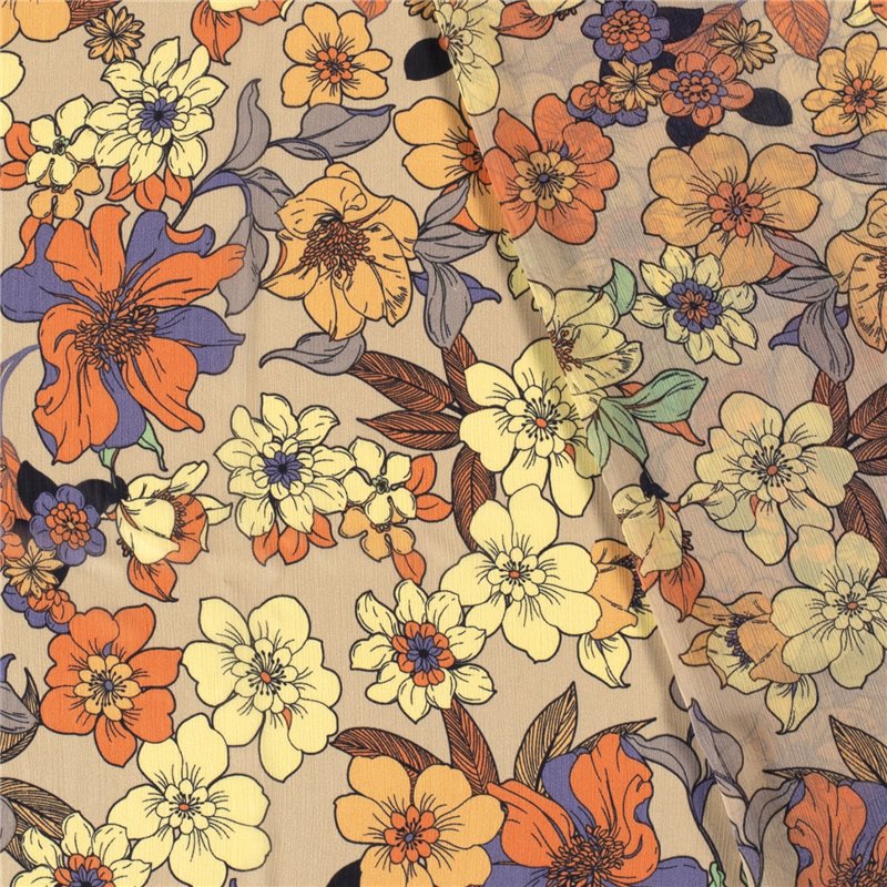 YORYU CHIFFON FLOWERS