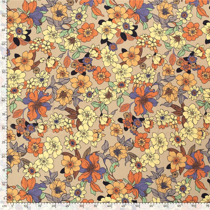 YORYU CHIFFON FLOWERS