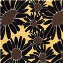 WOVEN VISCOSE LINNEN FLOWERS