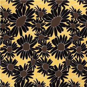 WOVEN VISCOSE LINNEN FLOWERS