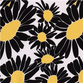 WOVEN VISCOSE LINNEN FLOWERS