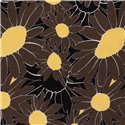 WOVEN VISCOSE LINNEN FLOWERS