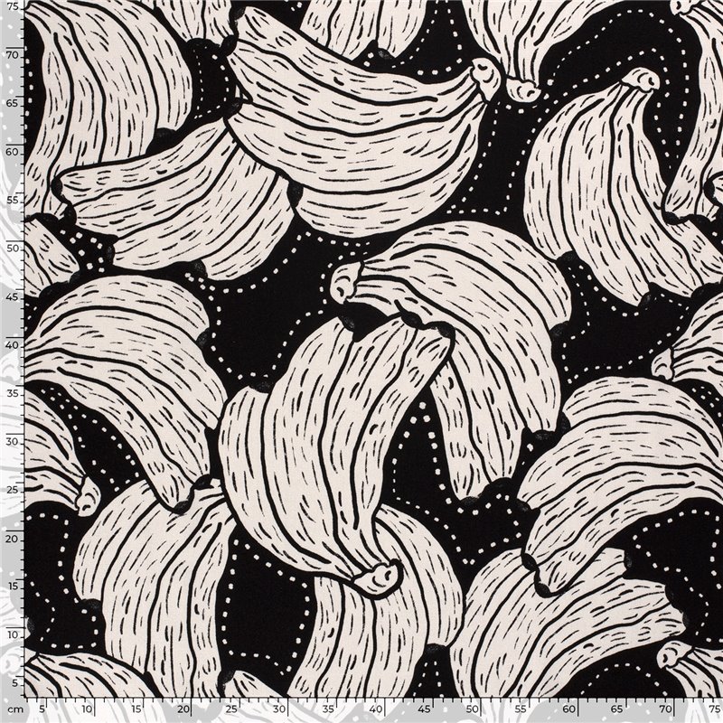 WOVEN VISCOSE LINNEN BANANA