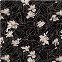 WOVEN VISCOSE LINNEN FLOWERS