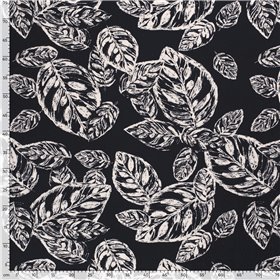 WOVEN VISCOSE LINNEN LEAVES