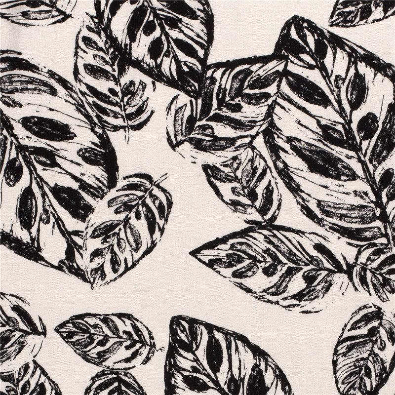 WOVEN VISCOSE LINNEN LEAVES