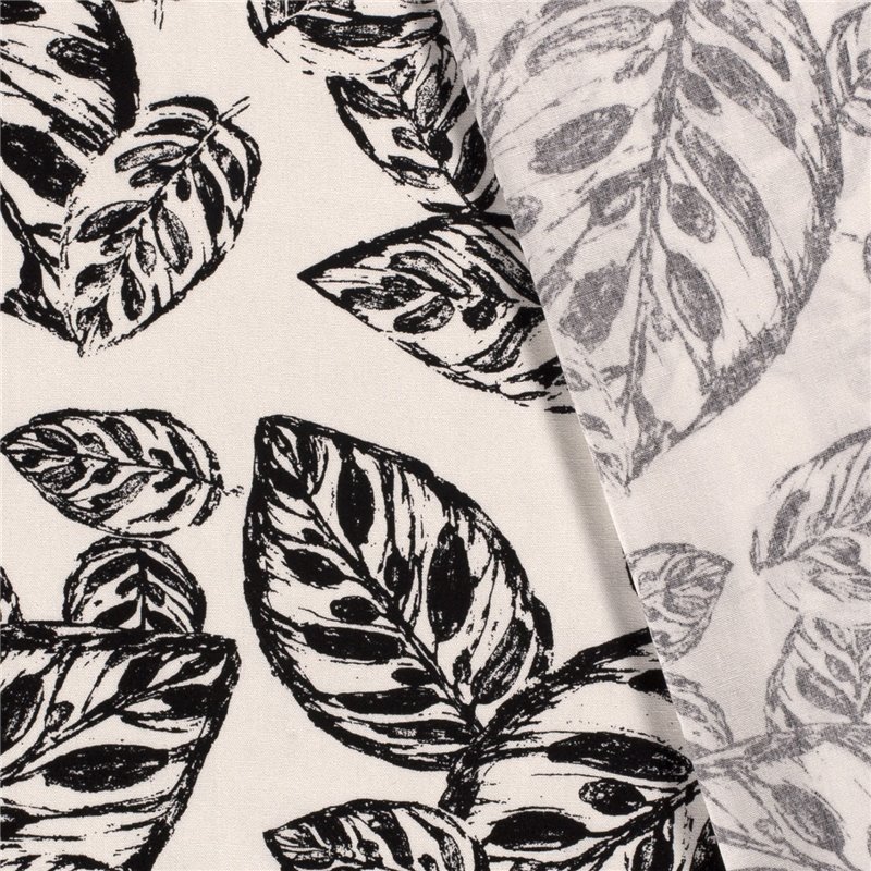 WOVEN VISCOSE LINNEN LEAVES