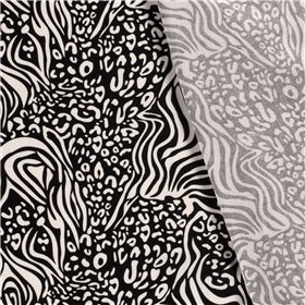 WOVEN VISCOSE LINNEN TIGER