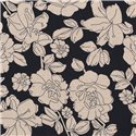 WOVEN VISCOSE LINNEN FLOWERS