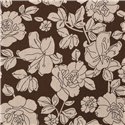 WOVEN VISCOSE LINNEN FLOWERS