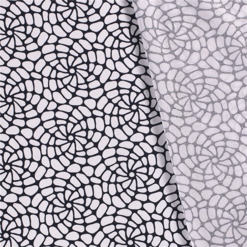 WOVEN VISCOSE LINNEN ABSTRACT
